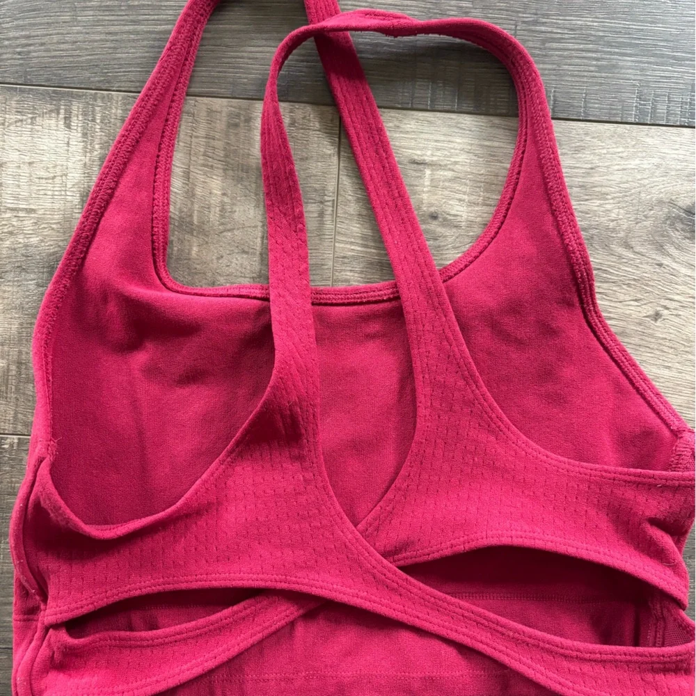 Fabletics Red Sports Bra - Picture 2 of 2